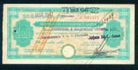 Rare. Foreign Exchange Certificate. Check 2 000 Leva 1947 Annule OSPB Bulgaria Bulgarie Bulgarien Bulgarije B48 - Bulgarije