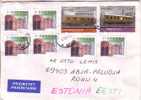 GOOD POLAND Postal Cover To ESTONIA 2007 - Good Stamped: Architecture ; Railway - Lettres & Documents