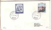 GOOD AUSTRIA Postal Cover To GERMANY 1988 - Good Stamped: Ship - Covers & Documents