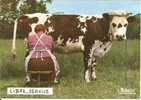 LA TRAITE DE  LA VACHE .. LIBRE SERVICE .. PHOTO LOUIS BUFFIER - Bauernhöfe