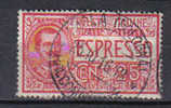 3RG1065 - REGNO 1903, Espressi : 25 Cent N. 1  Usato - Poste Exprèsse