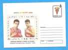 Box World Champions Marian Simion Si Crin Olteanu  ROMANIA Postal Stationary Cover 1999 - Boxing