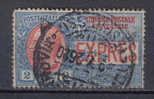 3RG1104 - REGNO 1925, Espressi : 2 Lire N. 13  Usato Originale Ma Fortemente Riparato - Eilsendung (Eilpost)