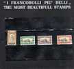 SAN MARINO 1924 PRO COMBATTENTI SERIE COMPLETA MNH OTTIMA CENTRATURA - Neufs