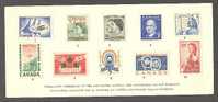 Canada Canadian Hisory In Postage Stamps Card - Series 3 Authorized By Postmaster General William Hamilton (2 Scans) - Neufs
