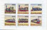 YU 1992-2548-53 LOKOMOTIVE, YUGOSLAVIA, BOOKLET, MNH - Markenheftchen