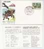 JP.-  FDC 194 First Day Cover - First Day Of Issue - International Letter Writing Week 1966 - Paarden - Bergen. Japan. - FDC