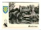 MONTRESOR 37 LE CHATEAU SUR LES BORDS DE L´INDROIS BLASON - Montrésor