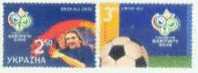 UA 2006 FIFA WORLD CUP GERMANY, UKRAINA 2v, MNH - 2006 – Germania