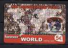 FOREVER WORLD  USED  D0801 CALLING CARD € 5 - Otros – Europa