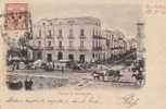 $3-0821- Barletta Piazza San Sebastiano (mercato ) F.p. Viaggiata 1904 - Barletta