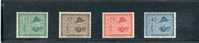 LIECHTENSTEIN 1953 Y&T 277-280** - Unused Stamps