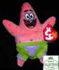 Patrick Star TY Beanies Babies - Plush - Figurine - Keychain - Porte-clés - Sonstige & Ohne Zuordnung