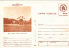 Romania  1988 Stationery Postcard Windmills,moulins Cod.136/88. - Windmills