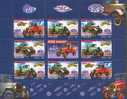 2007 RUSSIA The First Russian Lorries SHEETLET - Trucks