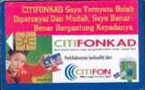 # MALAYSIA DL96002 Citifonkad 5 Gem   Tres Bon Etat - Maleisië