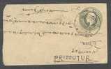 British India Postal Stationery Ganzsache King Edward VII ½ Half Anna Cover GADAB To PRODDUTUR 1910 - 1902-11  Edward VII