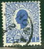 Danish West Indies 1905 25b King Christian Issue #34 - Danish West Indies