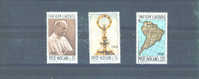 VATICAN - 1968  Colombia Visit MM - Unused Stamps