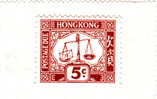 Hong Kong - Francobollo Fiscali Postali