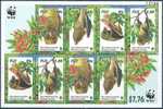 1997 FIDJI 813-16** Feuillet WWF Chauve-souris, Côte 25.00 - Fidji (1970-...)