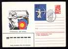RUSSIA 1X ENTIER POSTAUX COVER STATIONERY, OLYMPIC GAMES MOSKOVA 1980,TIR A L´ARC. - Tiro Con L'Arco