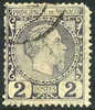 Monaco #2 Used 2c Prince Charles III From 1885 - Gebraucht