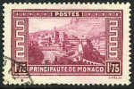 Monaco #123 XF Used 1.75fr Rose Lilac Royal Palace From 1932 - Gebraucht