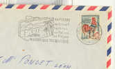 Martinique - Fort De France - Lettre Avec Flamme 1965 - Fleurs Volcan Paquebot - Briefe U. Dokumente