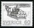 Sweden Scott # 747 MNH - Horse Drawn Sled - Unused Stamps