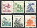 PR China / Chine 1953, R6, Mi. # 202/07**, MNH, Regular Issue: Workers - Unused Stamps
