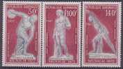 # -  GABON - PA N° 129 à 131 - NEUFS SANS CHARNIERE - LUXE - J. O. MUNICH - Gabon (1960-...)