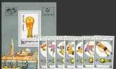 MONGOLIA 1990 SOCCER ITALY'90 Set +  MS  MNH - 1990 – Italia