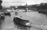 Paris - Le Pont Des Saints Péres - Bateaux Mouche - Publicité Maggi - La Seine Et Ses Bords