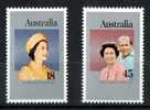 Australia 1977 Silver Jubilee  Set Of 2 MNH - Ungebraucht