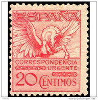 ES454-L4324PC-TTU. España. Spain.Espagne PEGASO.1929.(Ed 454**)sin Charnela.MUY BONITO - Correo Urgente