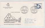 Denmark Nice Cancelled Cover Aarhus 27-1-1983 RED CROSS Stamp - Covers & Documents