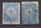 PGL - TURQUIE Yv N°123+123a - Used Stamps