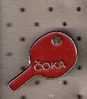 Table Tennis Club Coka,Yugoslavia ,good Quality Old Pin Csóka - Tischtennis