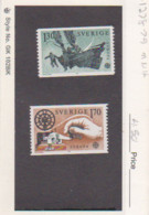 Sweden Scott # 1278-1279 Set MNH Europa Mail Boat MNH - Unused Stamps
