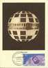 Carte Maximum SATELLITE TELSTAR  1962 - Maximum Cards