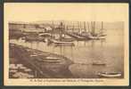 CYPRUS , A PART OF FORTIFICATION AND HARBOUR OF FAMAGUSTA, OLD POSTCARD - Chypre