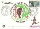 Carte Maximum JOURNEE DU TIMBRE 1959  DAKAR - Brieven En Documenten