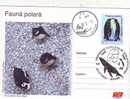 M768 Postal Card Romania Polar Fauna Pingouins Penguins Perfect Shape - Penguins