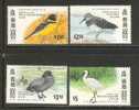 Hong Kong        Migratory Birds      Set       SC# 784-87 MNH** - Other & Unclassified