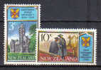 ZEL154 - NUOVA ZELANDA 1969 ,  Yvert Serie 483/484  *** - Nuevos