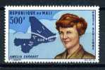 1967  MALI  Amelia Earhart   Yvert Cat. N° 45  Absolutely Perfect MNH ** - Famous Ladies