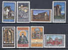 GREECE 1963 Millenium Of Mount Athos SET MNH - Unused Stamps