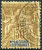 New Caledonia #52 Used 30c Brown/Bister From 1892 - Oblitérés