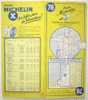 CARTE ROUTIERE 78 MICHELIN 1958 BORDEAUX BIARRITZ BAYONNE DAX SAINT JEAN PIED DE PORT OLORON ORTHEZ MIMIZAN - Strassenkarten